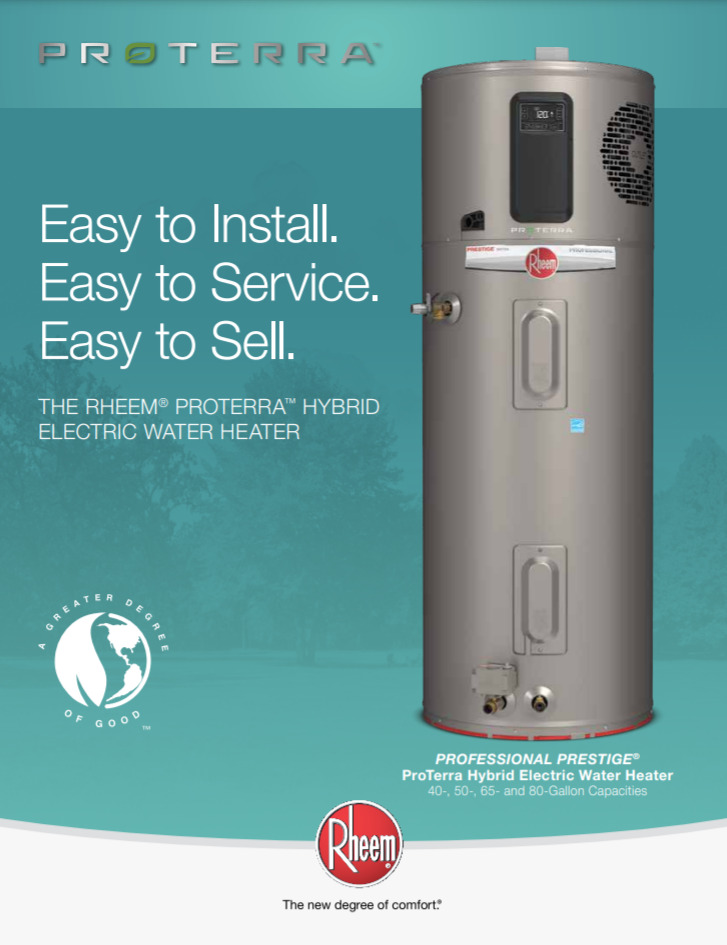 ProTerra Hybrid Electric Water Heater