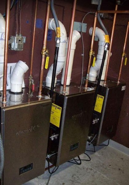 Newly Installed Eternal Tankless Water Heater